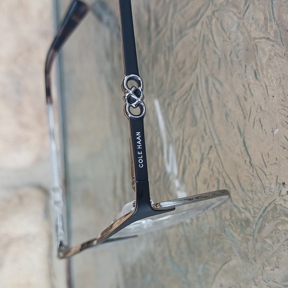 NWOT RX-ABLE Cole Haan eyeglass frames CH5009 black - Picture 5 of 10